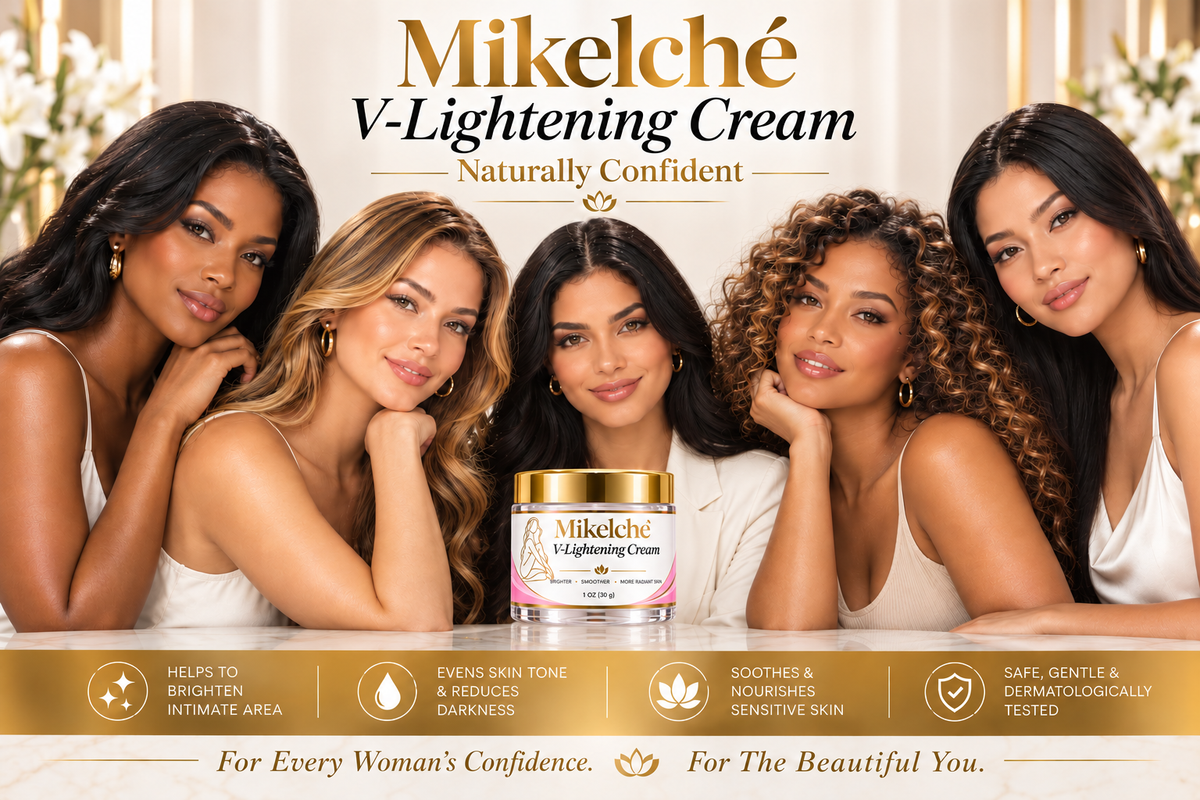 Mikelche` V-Lightening Cream (Where Refined Care Meets Visible Results.)